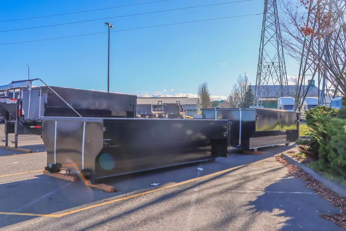 Professional dumpster rental and junk removal service in Montebello